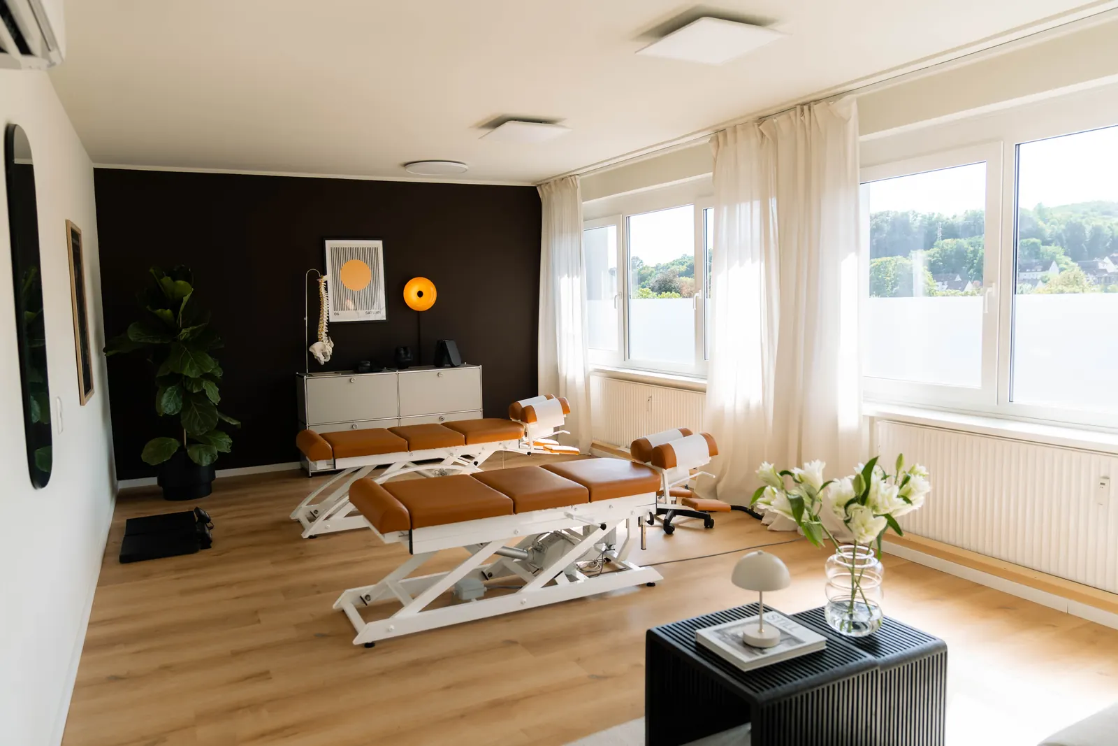 Behandlungsraum der Praxis für Chiropraktik Siegen